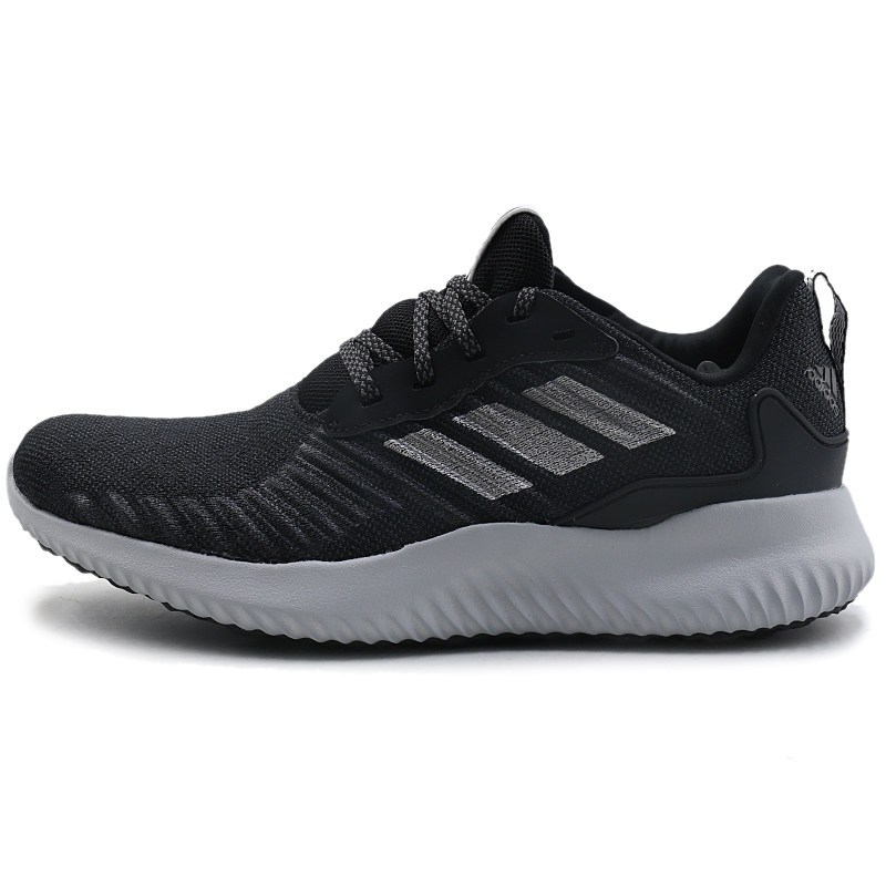 adidas阿迪达斯2018女子alphabouncercw跑步Bounce跑步鞋 1号黑色/银金属 36.5