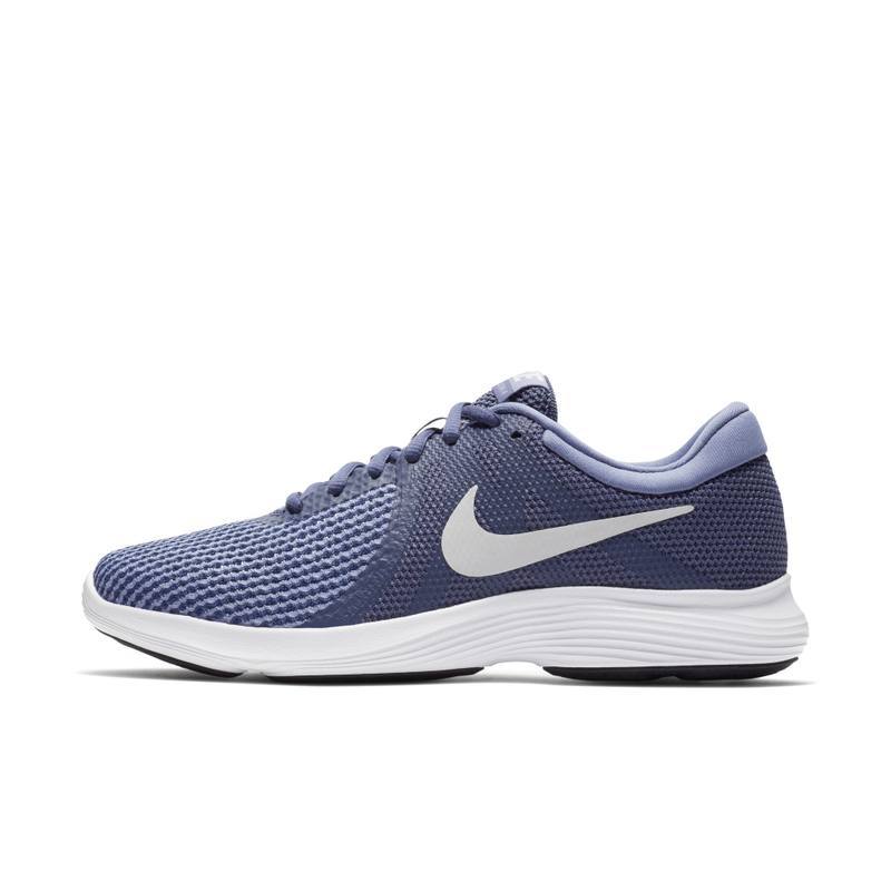 NIKE女鞋revolution4透气轻便情侣款黑白灰运动跑步鞋-001_1 401复古蓝/银灰色/石板紫/黑/白 38
