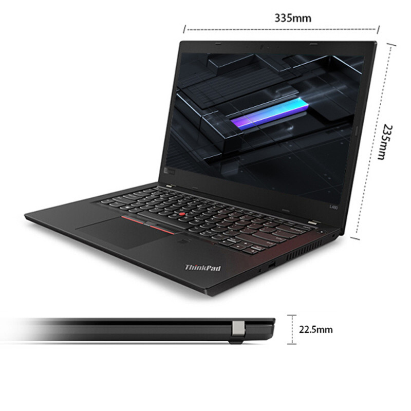 联想（Lenovo）ThinkPad L480 14英寸笔记本电脑（i7-8500U 8G内存 256G 2G独）