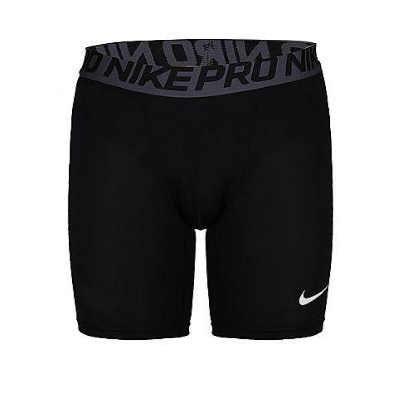 Nike/耐克pro白勾黑色男紧身训练跑步针织运动短裤 XXL 黑色