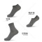 NanJiren/南极人新款男士隐形船袜 四季商务中筒棉袜简约袋装 5双袋装 拼色隐形袜602