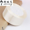 丝带手工DIY玫瑰花材料包4cm宽缎带制作花束套装包装纸纱套装彩带白色宽4cm长约22米_7 米色