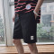 2018夏季薄款五分休闲短裤男士加肥大码哈伦运动裤韩版潮流男裤子_1 3XL 草绿