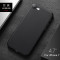 卡斐乐(cafele)苹果x手机壳iphone8/7/6s/6/plus保护套 超薄微磨砂半透明硬壳防滑防指纹纯色 【实黑色】iphone7/8通用
