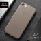 卡斐乐(cafele)苹果x手机壳iphone8/7/6s/6/plus保护套 超薄微磨砂半透明硬壳防滑防指纹纯色 【透灰色】iphone7/8通用