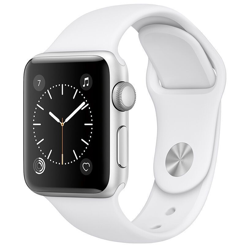 Series4 （MU682CH/A）40毫米 金色铝金属表壳搭配粉砂色运动型表带 GPS
