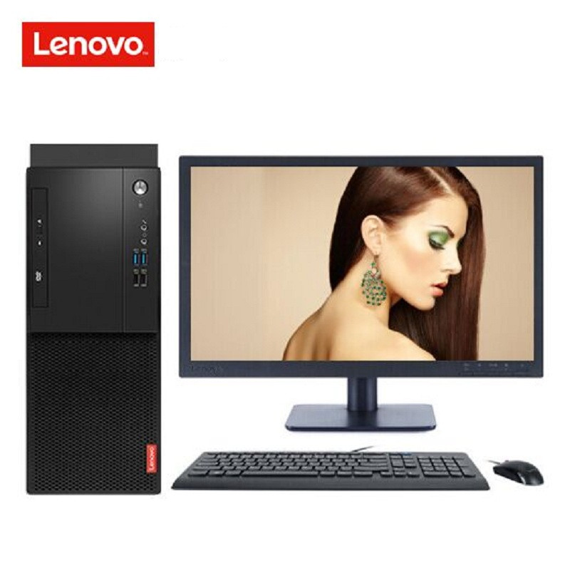 联想(Lenovo)启天M510商用台式电脑19.5英寸（AMDA6-8570 4GB500G无光驱WIN10)