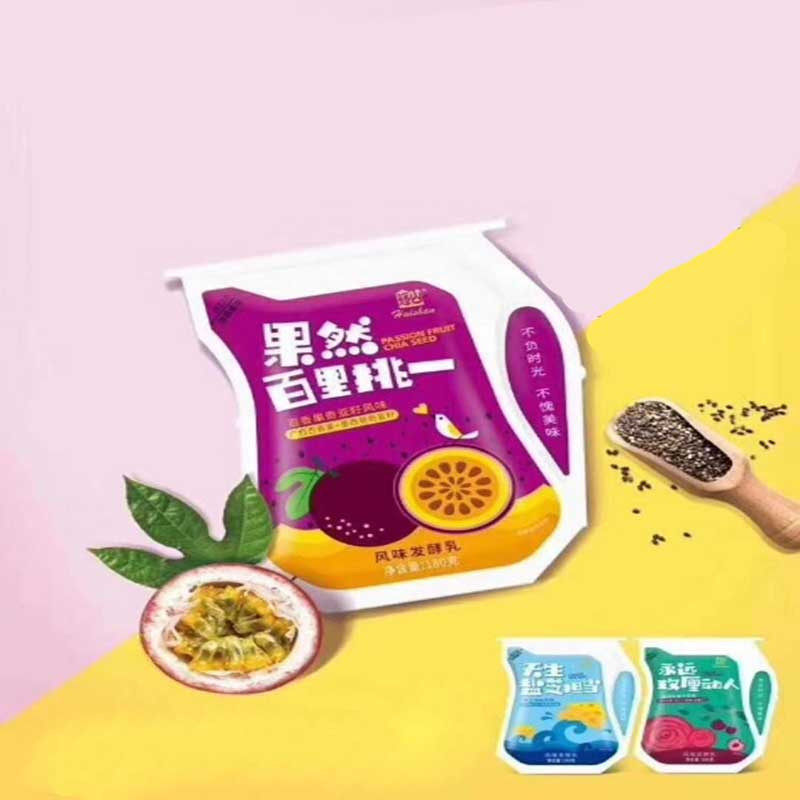 辉山芝士,百香果网红酸奶12袋*180克 包邮