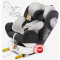 REEBABY墨菲汽车儿童旋转安全座椅ISOFIX接口 0-12岁婴儿宝宝可躺 波尔多红