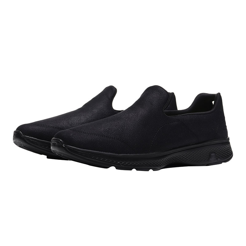 Skechers斯凯奇男鞋健步鞋 2018新款GO WALK 4懒人一脚蹬54154 54154/BBK全黑色 41码