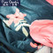 皮尔卡丹(Pierre Cardin)家纺 冬季珊瑚绒四件套双面绒加厚法兰绒天鹅牛奶绒床裙床单被套法莱绒 适用1.5/1.8m床-被套2.0*2.3m 可可灰