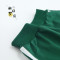 2018婴童男女童字母卡通小熊棒球服运动套装 衣标90 墨绿色