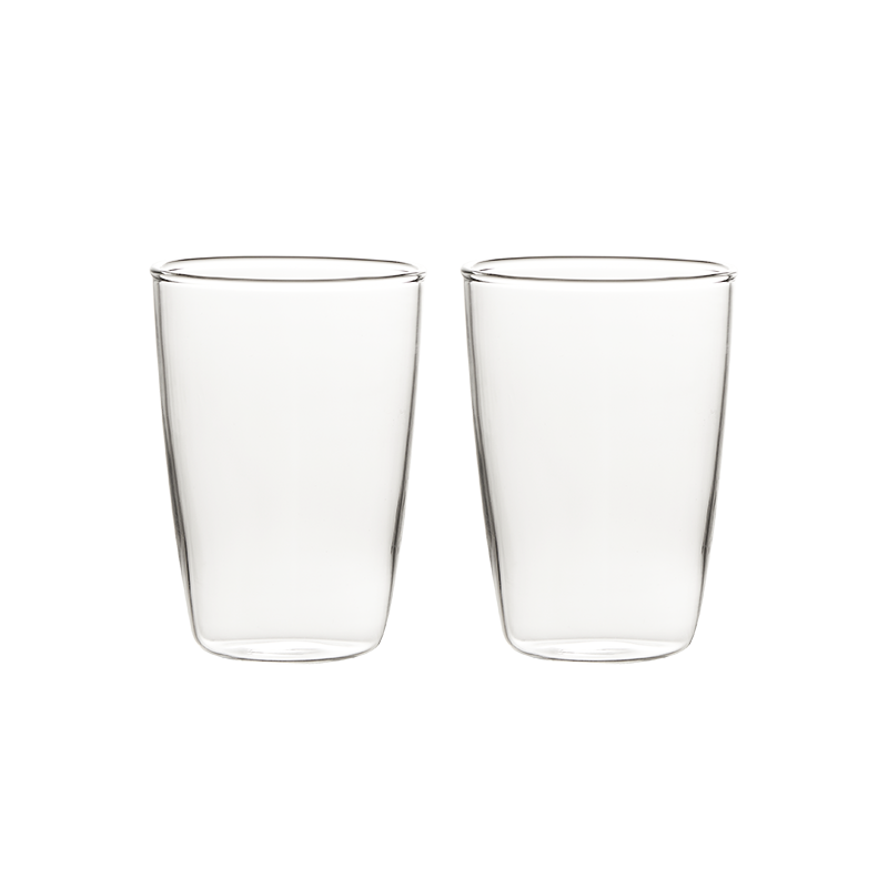 极物 高硼硅玻璃水杯 2只装 10311657779 （单位：个） 白色