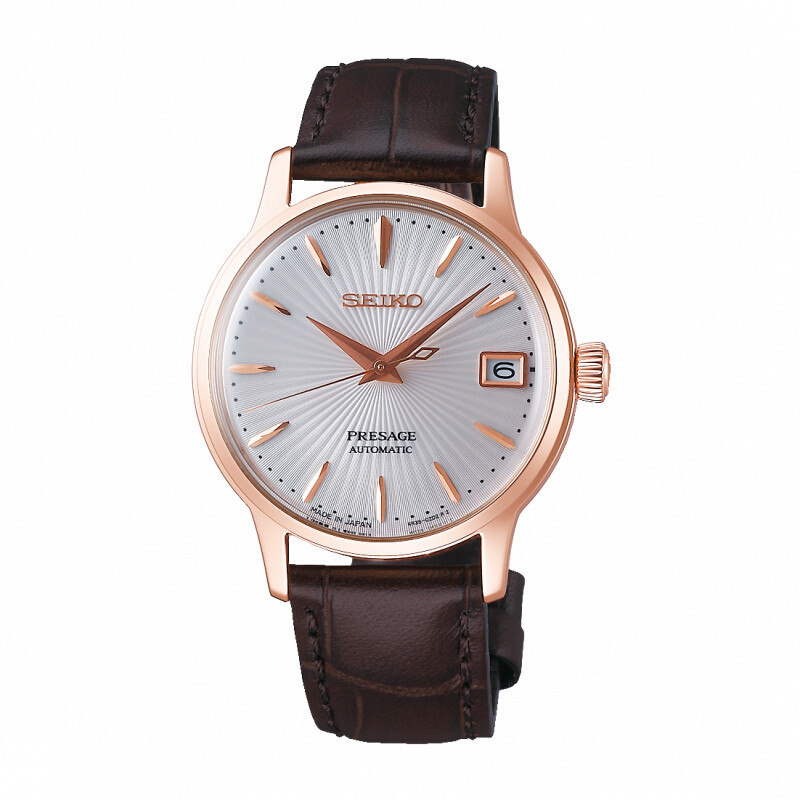 精工(SEIKO) 机械表 男 休闲商务皮革男士表SRP852J1 SRP852J1