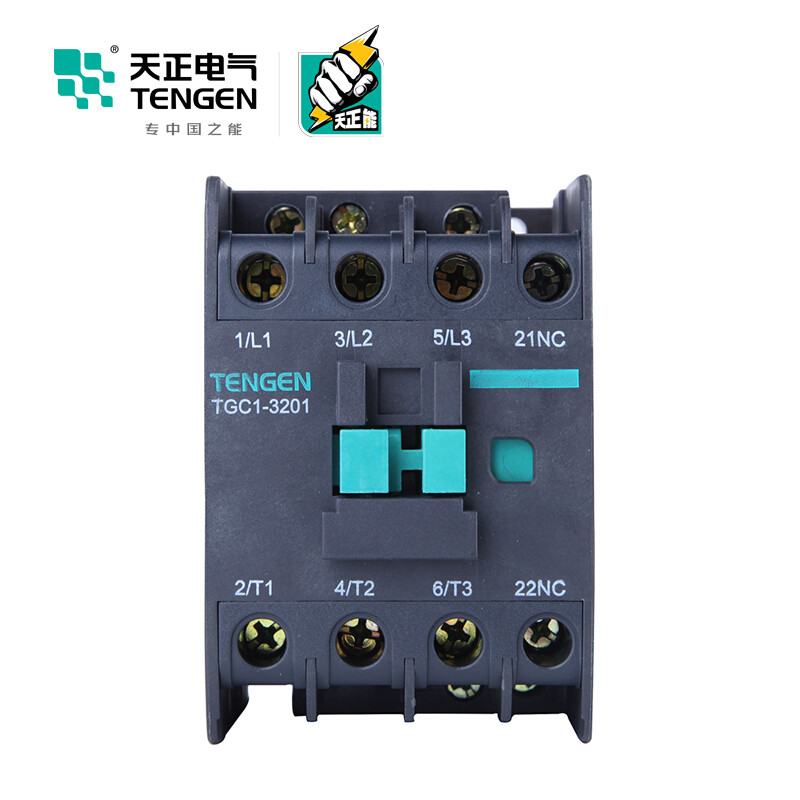 天正电气TGC1-3201 380V 50Hz 32A 3NO 1NC 3P 02010180094 交流接触器