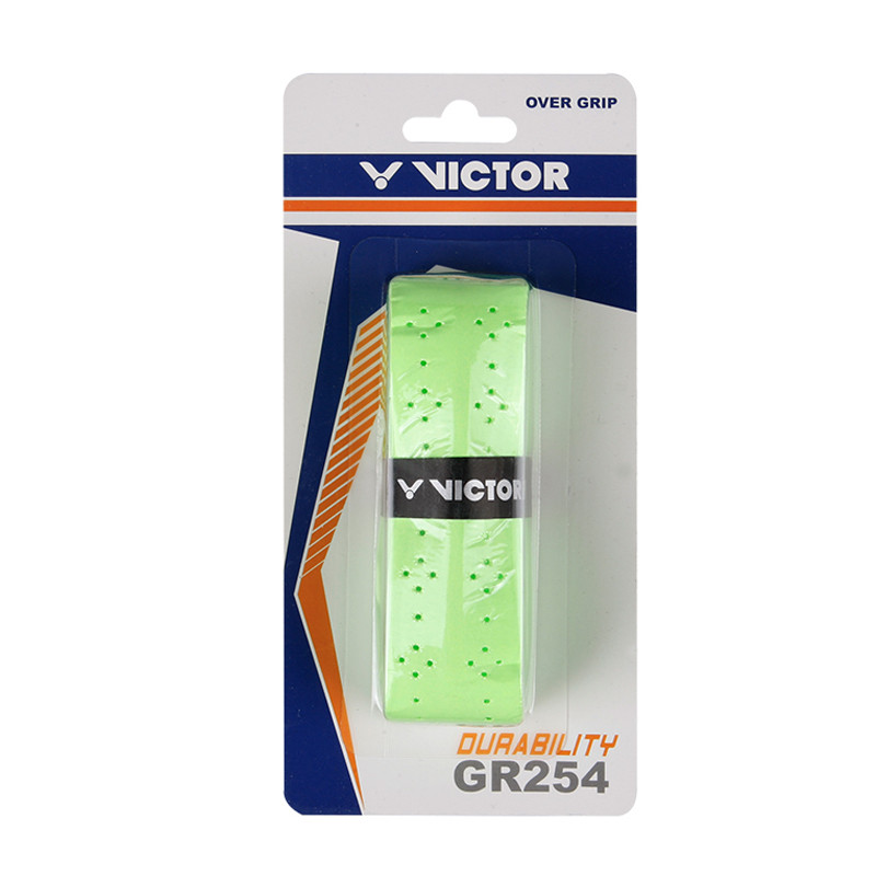 威克多Victor GR254外握把胶 羽毛球拍手胶耐久打避震防滑 果绿