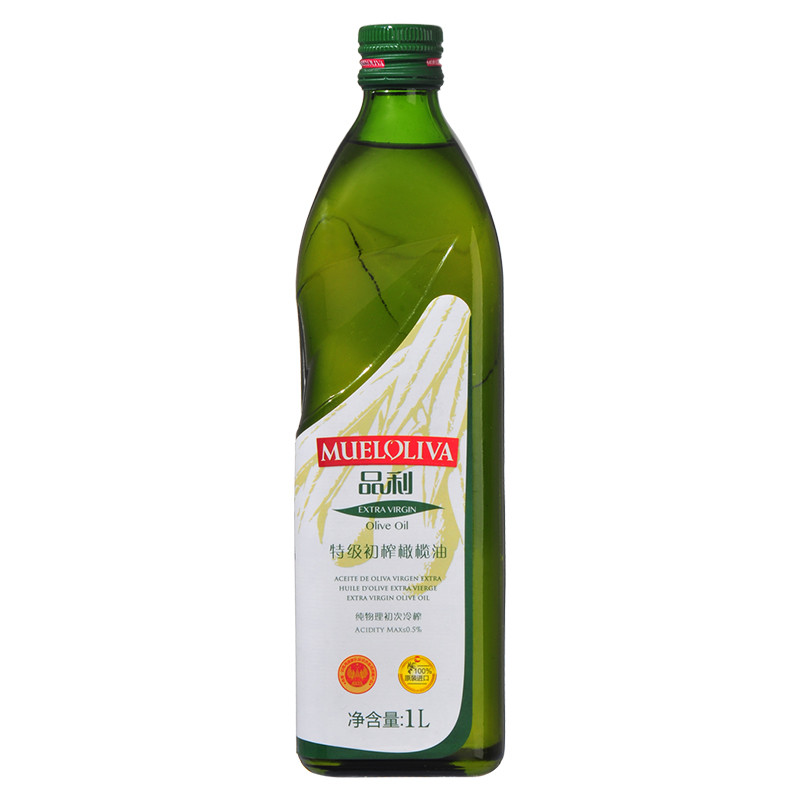 西班牙进口 品利 （MUELOLIVA） 特级初榨橄榄油 1L