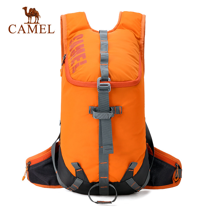 CAMEL骆驼户外双肩包 16L男女耐磨轻便背包出游登山徒步