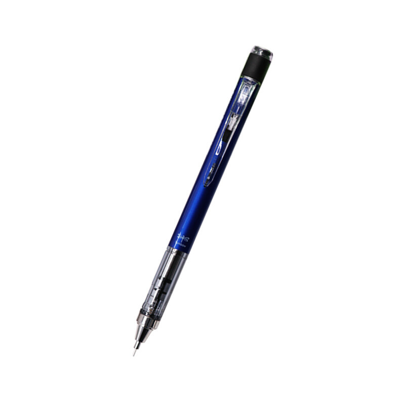 蜻蜓（Tombow）0.3mm 办公学生文具 摇摇自动铅笔 绘图铅笔 摇摇出铅 DPA-131 多色笔杆可选 蓝色杆