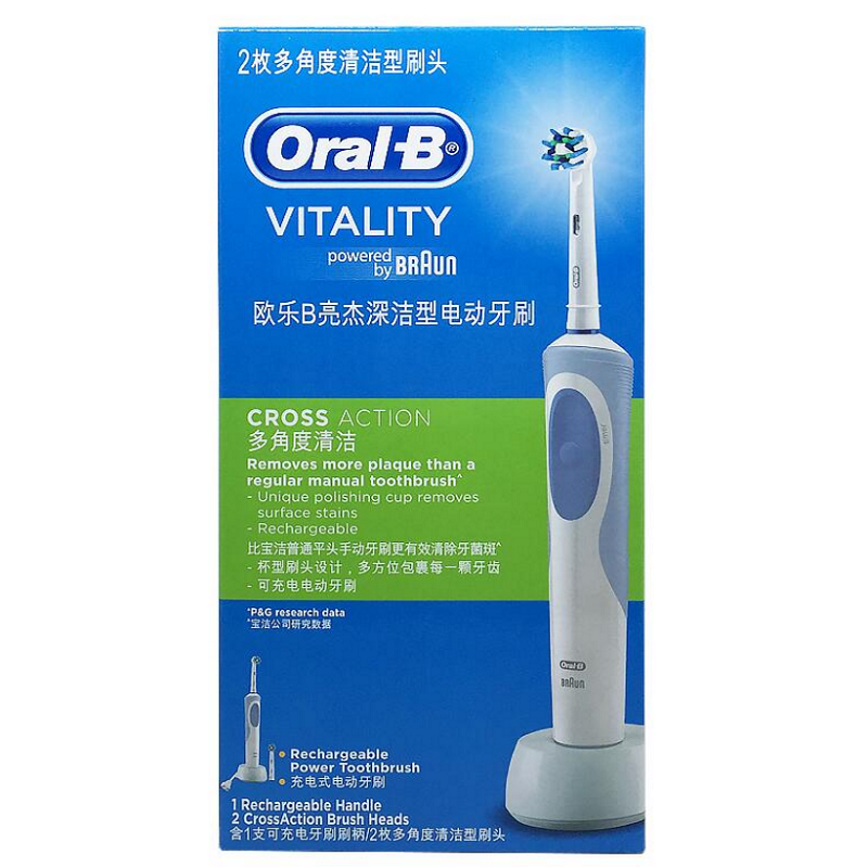 欧乐B（Oral B） 亮杰深洁型 电动牙刷 （单位：支）