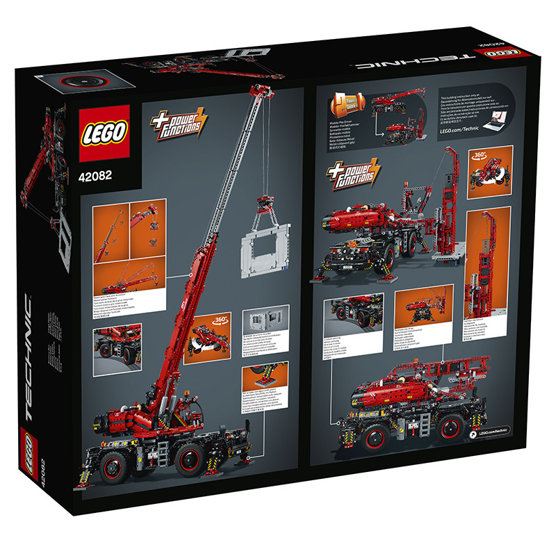 LEGO乐高 Technic机械组系列 复杂地形起重机42082