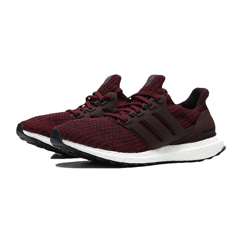 adidas阿迪达斯男子跑步鞋ULTRABOOST休闲运动鞋CM8115 CM8115高雅酱紫+夜空红 44.5码