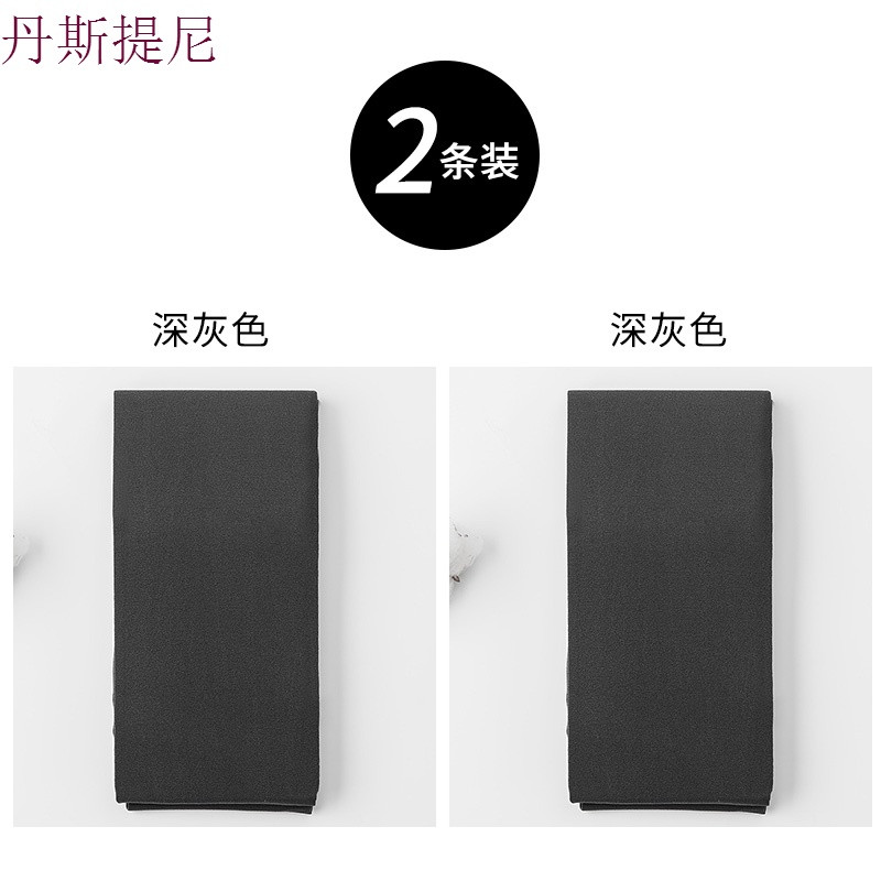 丝袜女春秋款中厚光腿肉色打底袜美腿显瘦神器防勾丝薄款连裤袜女 踩脚款-2条装 深灰2条-主图款
