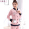 睡衣女冬加绒加厚珊瑚绒保暖可爱冬秋季长袖女士法兰绒家居服套装 M（80-100斤） 66109女