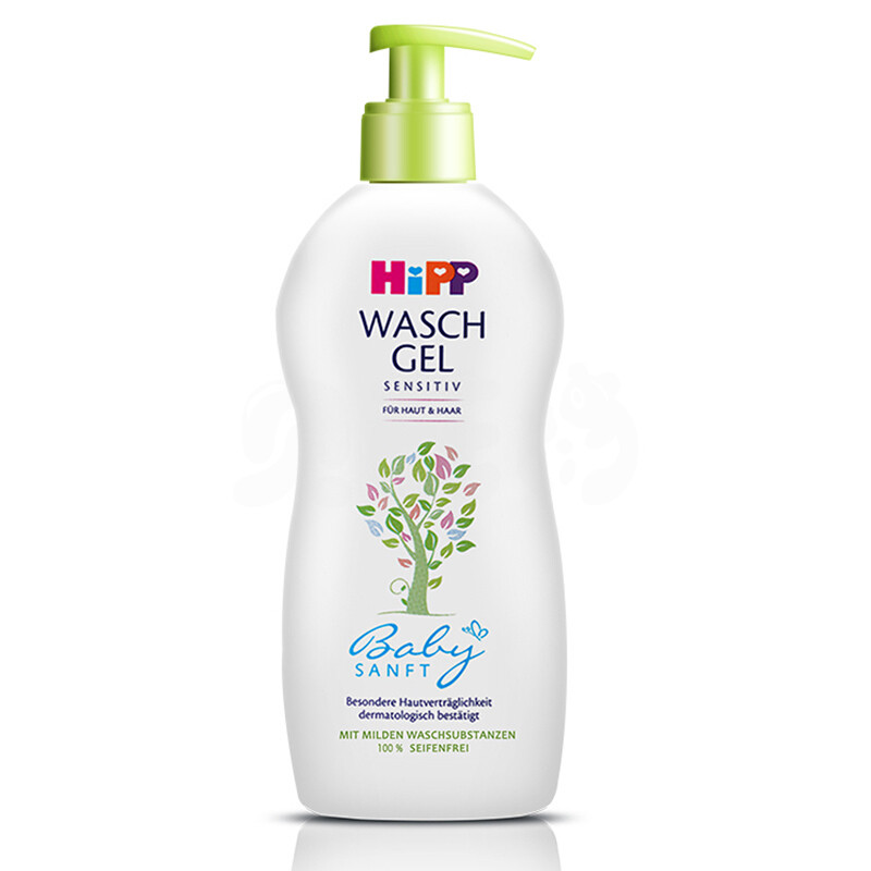 德国HIPP喜宝 有机杏仁油 洗浴二合一 400ml