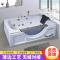 厂家批SPA冲浪式亚克力按摩浴缸独立式1.7米双人浴缸玻璃浴池1700*900*700_5 默认尺寸 默认颜色