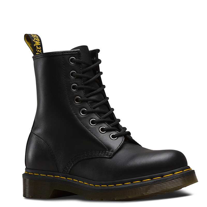 Dr.Martens马汀博士1460 NAPPA经典软皮8孔马丁靴男女同款英伦风 R11822002黑色 UK9