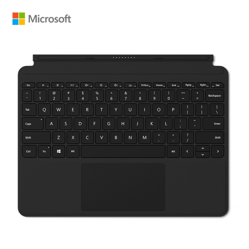 微软（Microsoft）Surface Go 专业键盘盖（黑色）微软键盘