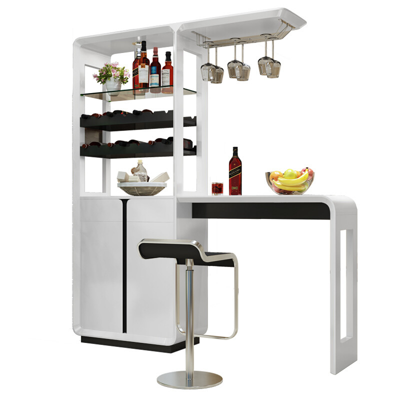 康丽诗吧台桌家用酒柜现代简约吧台隔断柜酒吧柜客厅餐厅玄关柜1.