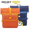 法国大使牌（delsey）小黄人学院风 Minions神偷奶爸涤纶背包书包双肩包卷盖可爱大眼萌卡通15寸 天蓝色