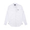 FRED PERRY 秋季男装长袖纯色logo衬衫 M8272 XL 白色