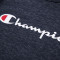 Champion冠军 秋冬新款男装 草写logo纯棉 长袖T恤 打底衫C3-JB402 XL 烟灰