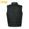 JEEP/吉普男士休闲修身版羽绒背心 JW15WV801 54 军绿色N5
