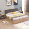 A家家具 北欧双人床1.8米床储物1.5米高箱床主卧婚床FBY1002 1.8米排骨架+床垫