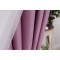 免打孔免轨道遮光公主风网红抖音ins定制窗帘出租房魔术粘贴窗帘 宽1.0*高2.3一片 紫色