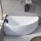 单人浴缸1.6米扇形小浴缸家用浴盆按摩冲浪浴池_6 ≈1.3m 右向空缸配下水