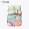 ESPRIT 美棉印花四件套 纯棉高级艺术家纺床上用品YH03 2.2*2.4m 花色