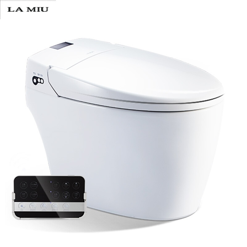 卫浴智能马桶家用无水箱全自动冲洗烘干一体式坐便器HDE3001G 3001. 400mm