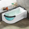 家用浴缸卫生间恒温加热小户型浴池浴盆亚克力网红浴缸 空缸+五件套（右裙） ≈1.4m