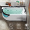 家用浴缸卫生间恒温加热小户型浴池浴盆亚克力网红浴缸 空缸+五件套+冲浪+气泡+气泡嘴带灯+恒温+液晶面 ≈1.5M