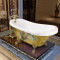 新款亚克力贵妃浴缸独立式浴缸彩色浴盆欧式浴盆大浴池811珠光板材质不含龙头 珠光板材质不含龙头 ≈1.6M