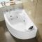 新款冲浪浴缸亚克力家用浴盆扇形按摩浴缸独立式浴池30253025左向按摩功能≈1.5M_6 3025左向五件套 默认尺寸