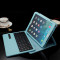 酷猫 苹果ipad9.7/10.2/10.5英寸蓝牙键盘保护套 磁吸旋转蓝+鼠标10.9