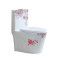 新款彩色墙排马桶家用座便器陶瓷彩金200/250/350坑距坐便器 其他/other 【白色】抗菌智洁釉+脲醛盖板