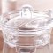 家用玻璃鸭嘴壶果汁饮料壶凉水瓶冷水壶大容量简约现活日用家居器皿水具水杯 透明八角0.5L+杯刷