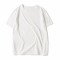 男士短袖T恤纯色纯棉面料-SD 3XL PAPI-白色